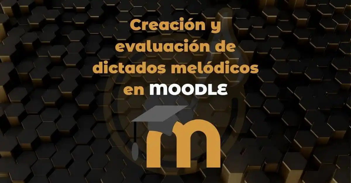 Curso de dictados melódicos en Moodle